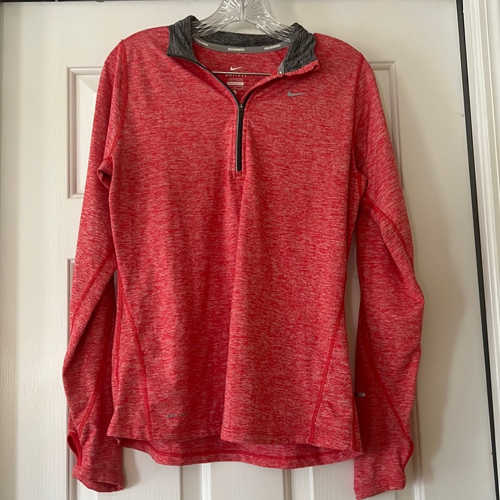 Nike Running dri-fit element half zip long sleeve top
